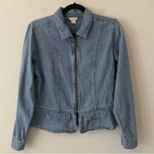 Classic Light Blue Women's Jean Jacket